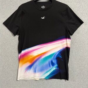 Hollister Men's Charcoal Tee